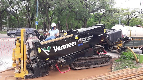 Equipo Vermeer de tunelería dirigida OSSA en obra