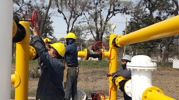 Reguladores de presión de gas natural
